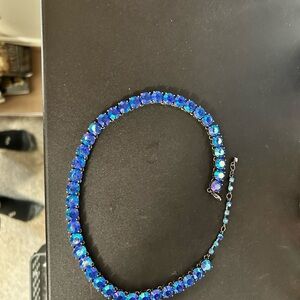 Dazzling Sapphire Blue Necklace